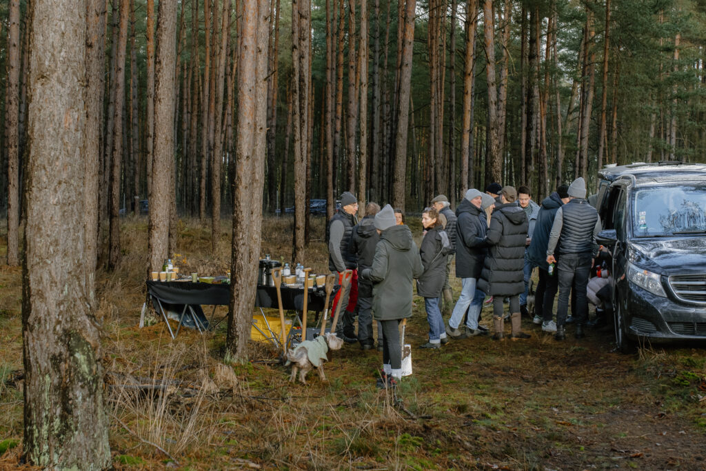 Verein Wilder Wald: Die Pflanzaktionen im Wald sind für Andreas Giesen „die schönsten Tage des Jahres“.