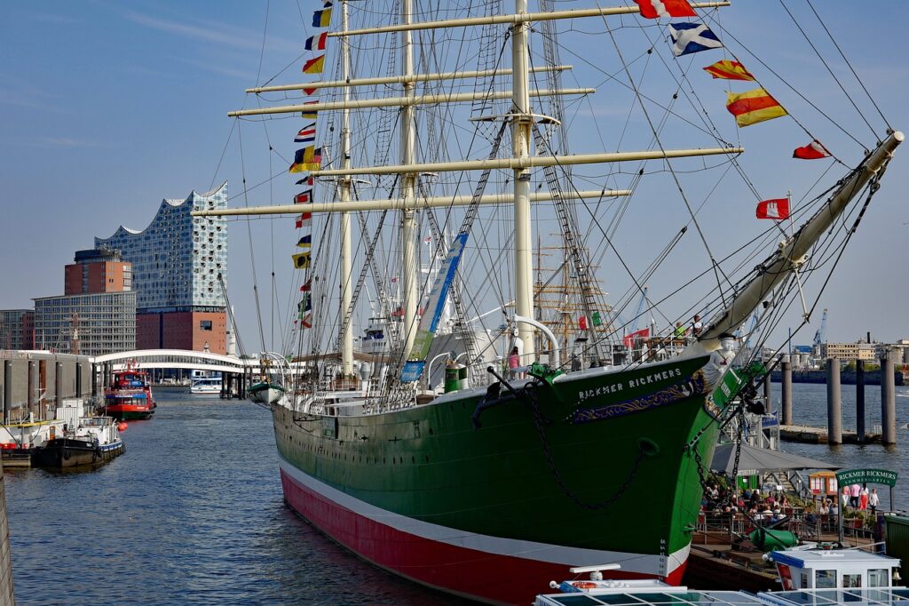 Rickmer Rickmers: Museumsschiff im Hamburger Hafen