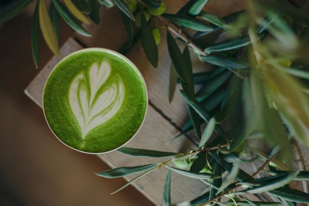 Matcha in Hamburg: Matcha Latte Getränk