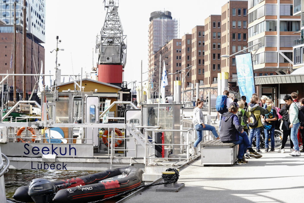 Zukunftsmacher: Die Seekuh im Hamburger hafen